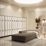 METAN Metal Locker for School Office Gym Bedroom,6 Doors Steel Storage Locker Cabinet for Employees,Industrial Storage Locker with 1 Shelves,Assembly Required,Gray+White… METAN