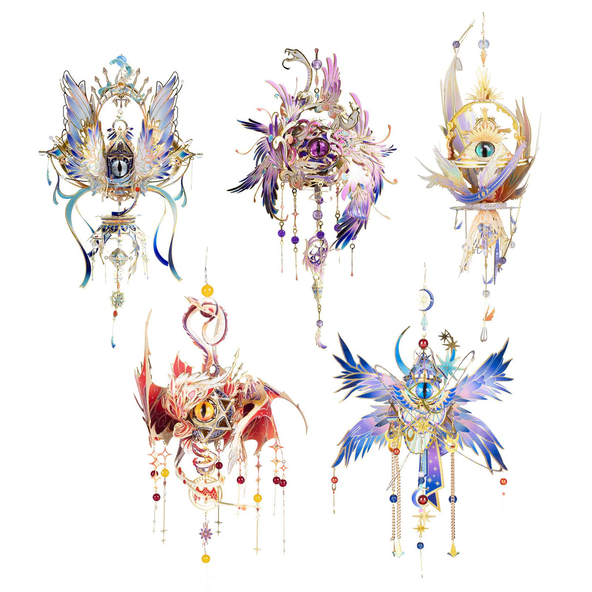 MU 3D Metal Puzzles Model Kits for Adults Building The Eye of Medusa, Wedjat-Eyes Ancient Myths Magic Power DIY Sets, Dad Birthday Gift Fathers Day New Year Xmas Gifts MU