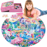 Civaner 70 Pieces Floor Puzzles for Kids Large Puzzles for Kids Ages 3 4 5 6 7 8 Jigsaw Puzzle Educational Puzzle Toy Gifts for Toddlers Boys Girls Baby Shower Birthday(Unicorn) Civaner