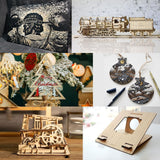 6 Pieces 1/8" x12" x 12" Craft Wood Mahogany Sheets Thin Wood Slices Craft Project Board Unfinished Plywood for Laser Cutting DIY Wooden Plate Model FORACKS