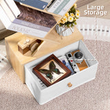 SHEEPAM 8-Tier Natural Wood Tree Bookshelf with Drawer for Home Office and Living Room Storage SHEEPAM