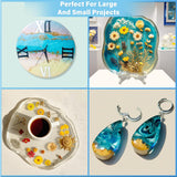 Epoxy Resin 1 Gallon Kit with Pump High Glossy Food Safe Crystal Clear Bubble Free No Yellowing Easy Mix 1:1 for Craft DIY Jewelry Art Casting Vivresina