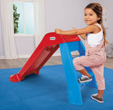 Little Tikes First Slip And Slide, Easy Set Up Playset for Indoor Outdoor Backyard, Easy to Store, Safe Toy for Toddler,Kids (Red/Blue), 39.00''L x 18.00''W x 23.00''H Little Tikes