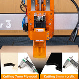 FoxAlien Fixed-focus FA40W Engraver Module Class 4 450nm PWM TTL for FoxAlien Masuter 4040, Masuter Pro, 4040-XE, WM3020, XE-PRO, Vasto Series CNC Engraving Machine (10000mW Optical Output) FoxAlien