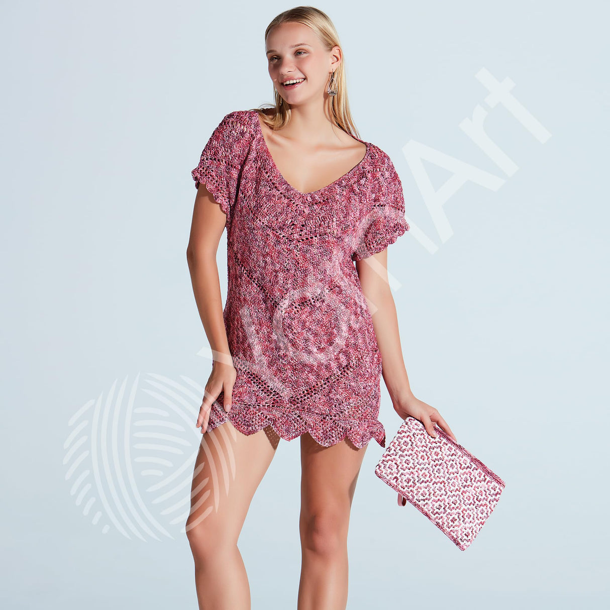 YarnArt Jeans Tropical – Variegated Cotton Acrylic Blend Yarn, 50g (1.76 oz), 174 yds – Soft, Durable & Lightweight Fine Yarn for Amigurumi, Crochet, Knitting & DIY Projects (612) YarnArt