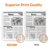 Jeostarky TN760 Toner for Brother Printer Compatible Replacement for Brother TN-760 TN730 TN-730 for MFC-L2710DW DCP-L2550DW MFC-L2750DW HL-L2350DW HL-L2395DW HL-L2390DW HL-L2370DW (Black 2-Pack) Jeostarky