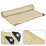JXXXN 90% Shade Fabric Sun Shade Cloth, 10 x 20' Beige Shade Cloth with Grommets for Garden, Outdoor Patio, Pergola, Deck JXXXN