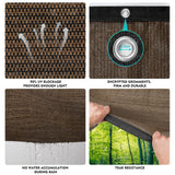 90% Shade Cloth Sun Shade Fabric Privacy Screen Shade Cover for Patio Garden Pergola Shade Cover Canopy with Gromments EMERIT