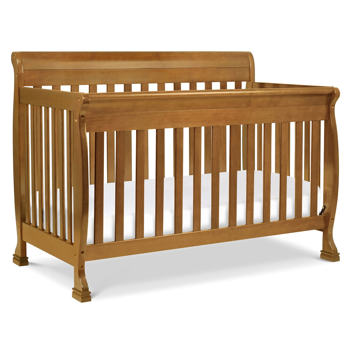 DaVinci Kalani 4-in-1 Convertible Crib in Chestnut, Greenguard Gold Certified DaVinci