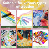 Canvases for Painting 8x10 Inch, 42 Pack Blank Painting Canvas Boards for Painting Supplies-Cotton Canvas Panels Acid-Free Primed for Oil Paint,Watercolor, Acrylic Paint, Gouache and Tempera. ESRICH