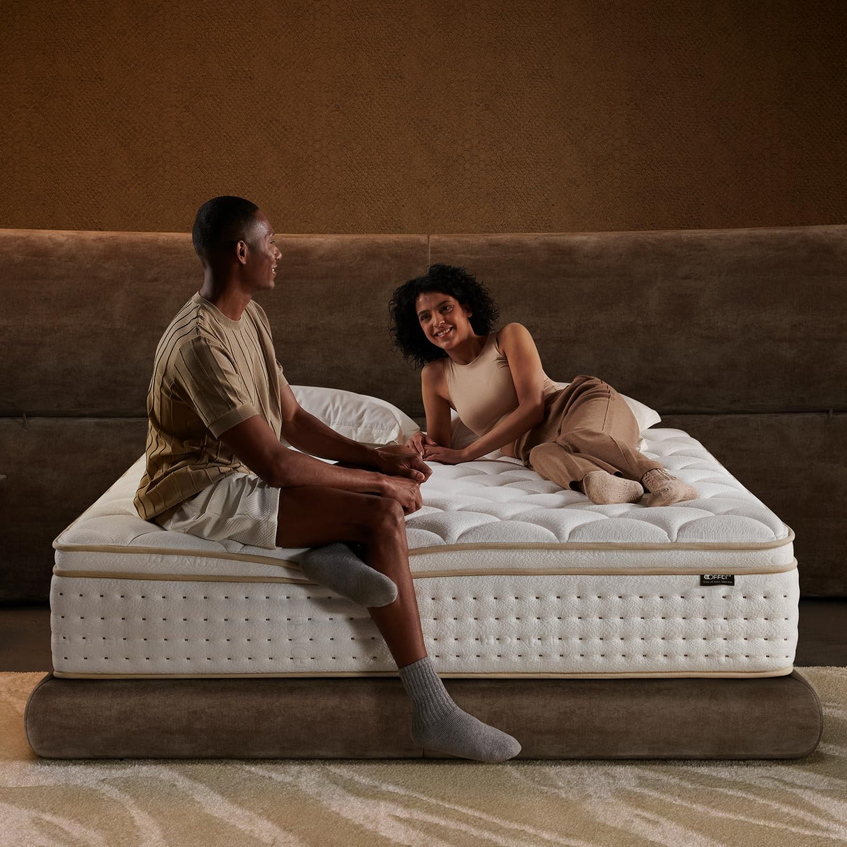 OFFTR z Queen Mattress 12 Inch Mattress Queen Size in a Box,Superior Hybrid Mattress with Memory Foam for Extra Lumbar Support,100 Night Trial,Maximum Support,Zoned Spring (12 Inch, Queen) OFFTR z