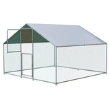 Airynee Large Chicken Coop, Chicken Coops for 10 Chickens, Chicken Runs for Yard with Water Poof & UV Resistance Cover, Chicken Coop Run with Double Lockable Doors for Outdoor Backyard Farm Use Airynee