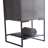 Fine Fixtures 20 Inch Bathroom Vanity with Sink - Modern Knob Free Design, Elegant Space-Saving Solution for Your Bathroom - Durable, Bathroom Vanities for a Contemporary Look - Urbania Collection Fine Fixtures