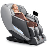 Massage Chair, 3D Massage Chair Full Body, Zero Gravity Shiatsu Recliner W/Heating, SL Track, Wireless Charger, Bluetooth Speaker, Foot Rollers, 12 Auto Modes Air Compression Mazzup