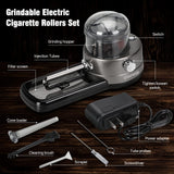 COOL KNIGHT Electric Cigarette Rolling Machine, Portable Tobacco Injector Machine can Grind Filled with Herb, Tobacco, etc. Suitable for Cigarette Tubes and Rolling Papers COOL KNIGHT