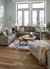 Signature Design by Ashley Mahoney Contemporary Tufted Sofa, Dark Brown Signature Design by Ashley