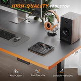 SIAGO Electric Standing Desk Adjustable - 48 x 24 Inch Sit Stand up Desk with Cable Management - 3 Memory Preset Adjustable Height Table SIAGO