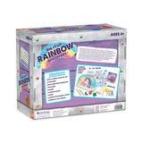 MindWare Dig It Up! Rainbow Shaped Discovery for Girls - Kit Includes 13 Charms for Find, 2 Chiseling Tools, Hammer, Excavation Brush, Sponge, Poster and Guidebook - Ages 4 and Up MindWare