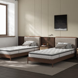 SLEEP100 6 Inch Twin Mattress, Foam & Bonnell Springs Hybrid Mattresses, Fiberglass Free - No Odor - 365 Night Trial SLEEP100