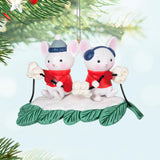 Hallmark Keepsake Christmas Ornament 2024, Merry Mice With Popcorn Garland, Family Gifts Hallmark Keepsake