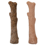 Petstages Dogwood Wood Durable Dog Chew Toys, Real Wood & Calming Hemp, 2-Pack, Medium Outward Hound