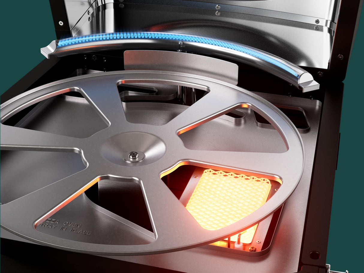 Halo Versa 16 Propane Gas Outdoor Pizza Oven with Rotating Cooking Stone | Portable Appliance for all Outdoor Kitchens HALO