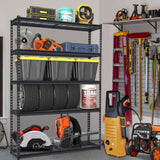 GarveeTech Heavy Duty Garage Shelving Unit, 48 in L x 18 in W x 72 in H Adjustable Storage Shelves, 2500 LBS Load Capacity, Durable Metal Shelves for Garage Organization, Basement, Workshop GarveeTech