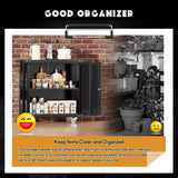 Greenvelly Metal Cabinet with Wheels,Black Rolling Storage Cabinet with Locking Doors and Adjustable Shelves,Small Metal Garage Storage Cabinet with Wheels for Home,Kitchen,Office,Warehouse(36”H) Greenvelly