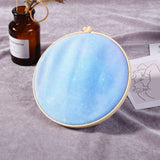 Pllieay 4 Pieces Printed Aida Cloth 14 Count Cross Stitch Fabric, Embroidery Cloth, 18 x 12 Inch, Starry Sky Printed Patterns Pllieay