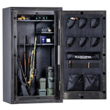 Kodiak Home Gun Safe for Rifles & Pistols | KSX5933 by Rhino Metals with New SafeX Security System | 41 Long Guns & 6 Pistol Pockets | 60 Minute Fire Protection | Antiqued Finish | 541lbs Kodiak