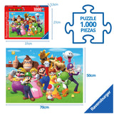 Ravensburger Super Mario Brothers Bros 1000 Piece Jigsaw Puzzle for Adults and Kids Age 12 Years Up, 500, Green Ravensburger