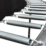 1500 LBS 16FT Outdoor Trampoline for Kids and Adults with Safety Enclosure Net, Basketball Hoop and Ladder (Green) Awlstar