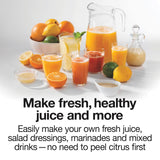 Proctor Silex Juicer Electric Citrus Juicer Machine, 34 oz., for Orange, Lemon, Grapefruit Juice, White and Green (66340) Proctor Silex