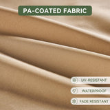 Aoxun 10'x10' Outdoor Pergola, Heavy-Duty Aluminum Pergola Patio, Modern Pergola with Retractable Sun Shade Canopy for Garden, Deck and Backyard Aoxun