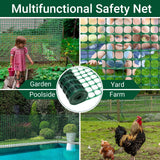 DOEWORKS Safety Fence, 4 x 100 FT Green Plastic Mesh Fence Roll Barrier Netting for Construction Fencing Animal Fencing Garden Fencing and Event Fencing DOEWORKS