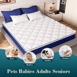 Queen Mattress - 12 inches Gel Memory Foam in a Box, Queen Size Mattress with Pocket Springs, Medium Soft, Pressure Relief & Motion Isolation, 100 Nights Trial, 60 * 80 Inch. Kesyup