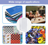 IOKUKI 4 Pcs Blank Playing Card Case, Clear Card Deck Box, Plastic Playing Game Card Storage Box Holder for Bank Card, Business Card, Game Card, PTCG Cards IOKUKI