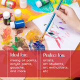 Mr. Pen Wooden Artist Palette, 2-pack Oil Palette Mr. Pen