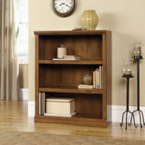 Sauder Miscellaneous Storage 3-Shelf Bookcase/ Book shelf, Oiled Oak finish Sauder