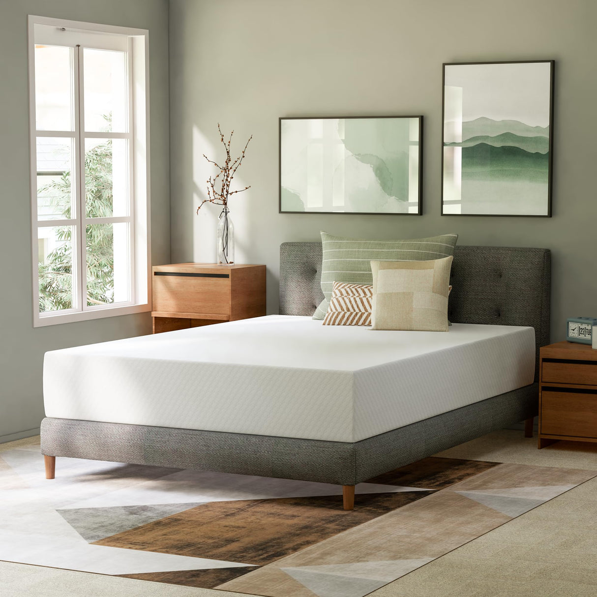 GAESTE 12 Inch Full Cooling Gel Memory Foam Mattress Medium Firm for Cool Sleep Pressure Relieving CertiPUR-US Certified Convenient Mattress in a Box Fiberglass Free (Full, 12 in) GAESTE