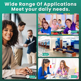 GREENBOX Remanufactured 63XL High Yield Ink Cartridge Combo Pack Replacement for HP 63XL 63 XL OfficeJet 3830 5255 5258 Envy 4520 4512 4513 4516 DeskJet 1112 1110 3630Printer Ink(1 Black 1 Tri-Color) GREENBOX