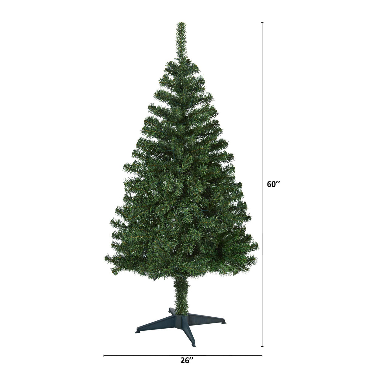 Nearly Natural 5ft. Northern Tip Pine Artificial Christmas Tree Nearly Natural