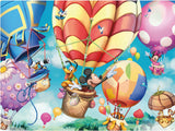 Ceaco - Disney - Mickey's Air Balloon - 300 Oversized Piece Jigsaw Puzzle Ceaco