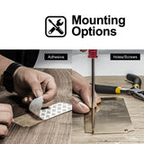 Personalized Name Plates, Solid Brass Engraved Plaque, Trophy Plates Engraved, Custom Name Plate with Adhesive Backing or Screws, 3" W x 1" H Caramel Sweet Life