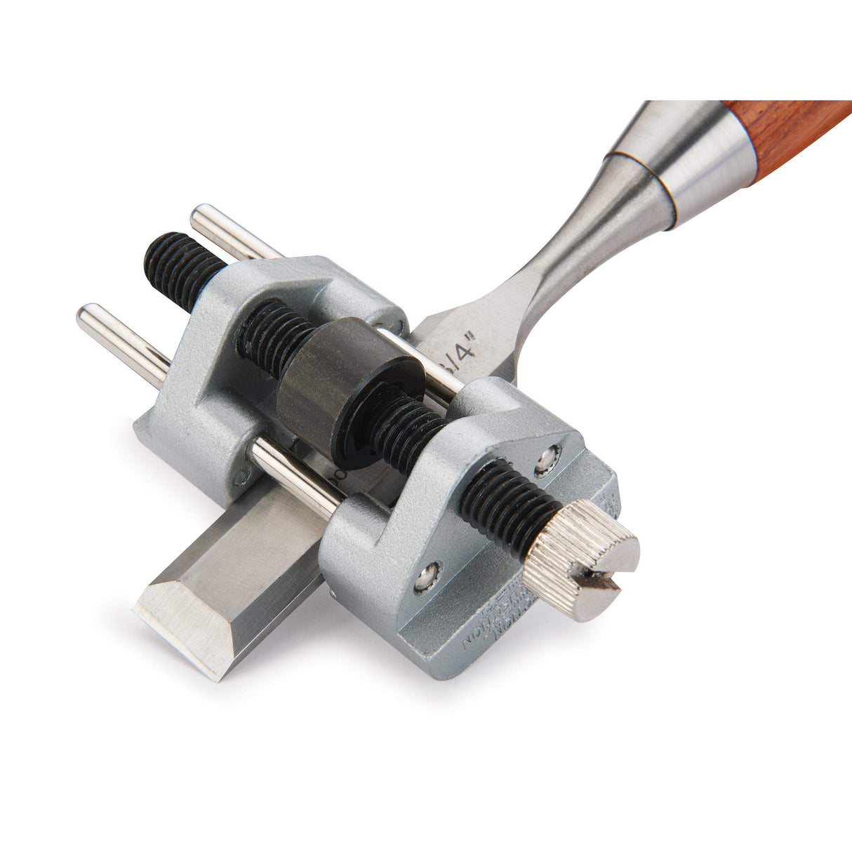 Woodriver Honing Guide With Hardened Steel Roller Glides WOODRIVER