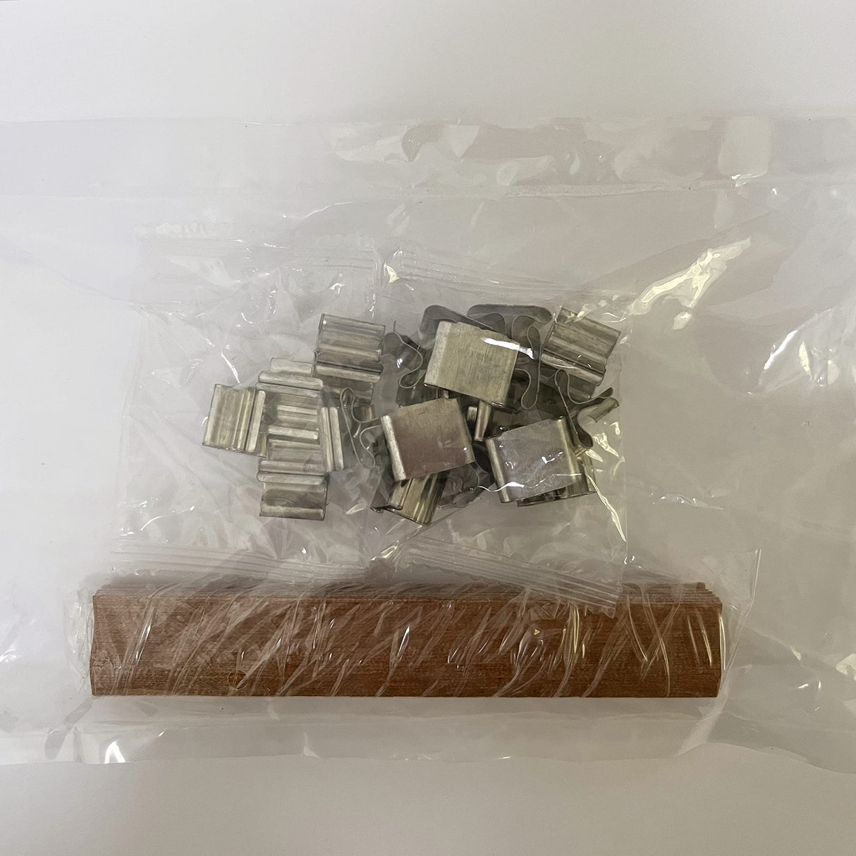 GDJIEDE 20PCS 0.79 inch Width by 4.72 inch Height Wavy Wood Wick+Metal Base for DIY Candle Making Smokeless Wooden Candle Wick WoodArtSupply