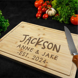 Personalized Cutting Board, Housewarming Gift, Wedding Gift, Charcuterie Board, Engagement Gift, Bridal Shower, Engagement Present American Sign Letters