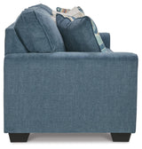 Signature Design by Ashley Cashton Casual Sofa for Living Room, Blue Signature Design by Ashley