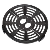 COSMO COS-23AFAKB 2.3 Quart Electric Small Air Fryer with Temperature Control, Timer, Auto Shut-Off, Non-Stick Frying Tray, 1000W Compact Mini Air Fryer (2.3 Quarts, Stainless Steel/Black) COSMO