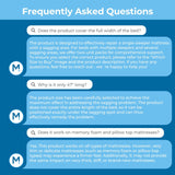 Premium Saggy Mattress Support (Medium) Extra Firm Sagging Mattress Support Pad, Firming Pad to Fix Sagging and Sinking and Improve Firmness, Corrector Insert to Help with Back Pain by Meliusly Meliusly